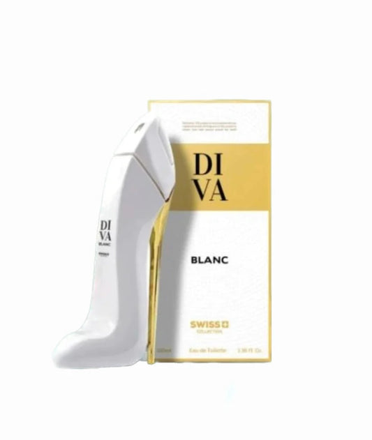 DIVA BLANC Women EDT - 100MI (3.40z) By Swiss